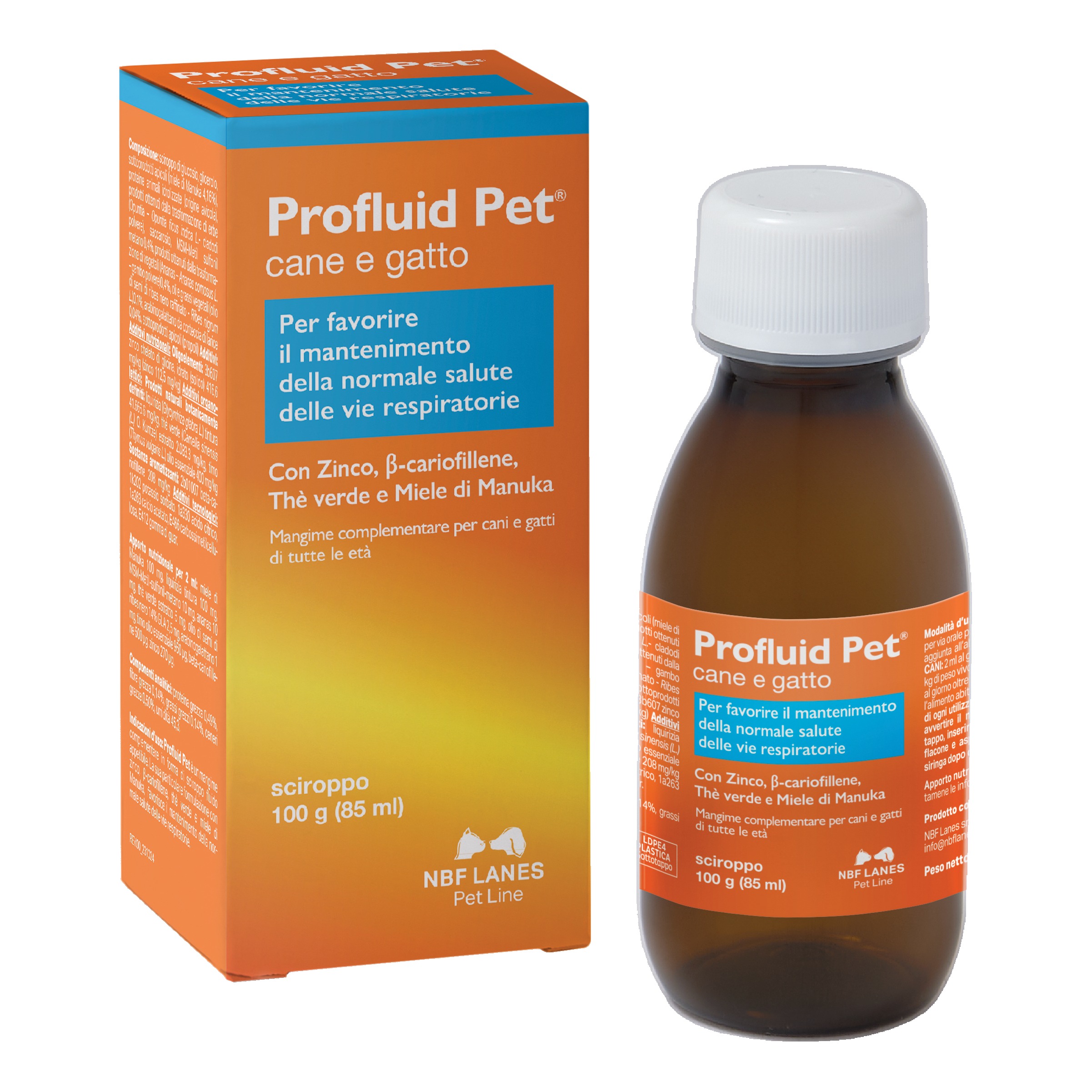foto del prodotto profluid pet sciroppo 85 ml