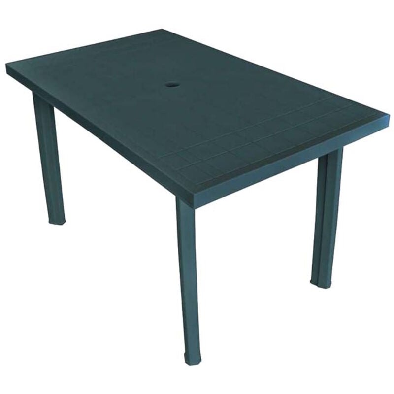 foto del prodotto progarden tavolo da giardino velo verde cm.125x76x72h. cm.126x76x72h. peso kg.8,8