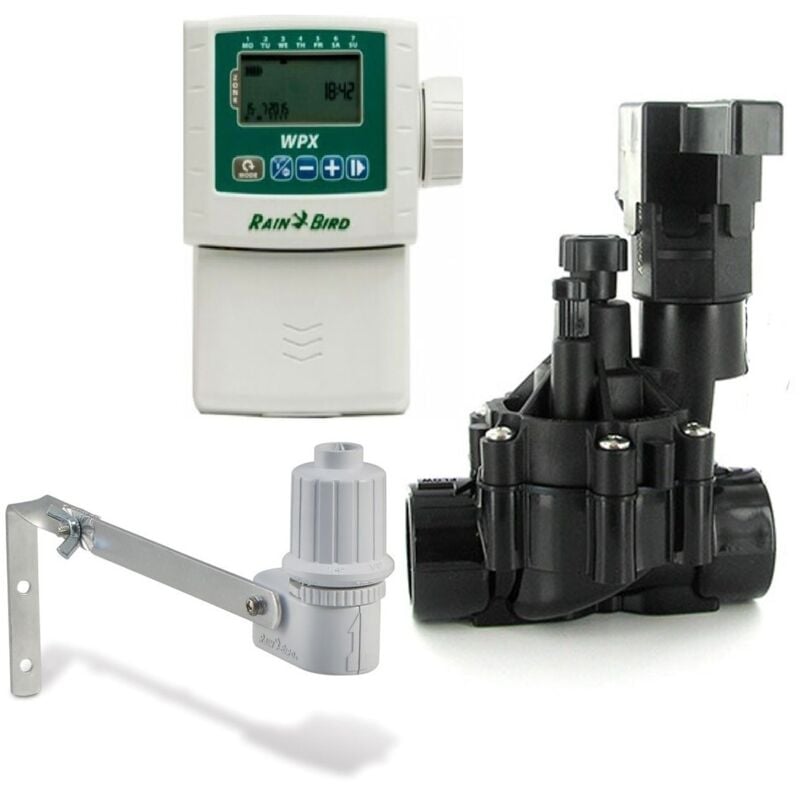 immagine 0 del prodotto programador a bateria wpx1 kit electrovalvula 9v 1 rain bird sensor rsdbex offerta esclusiva