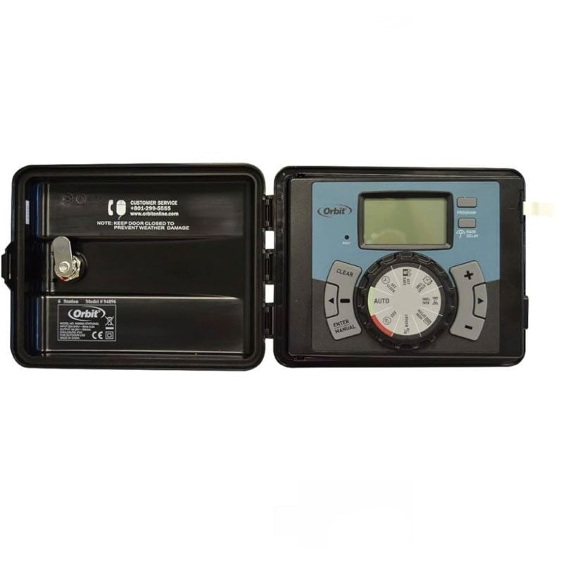 foto del prodotto programmatore centralina irrigazione per esterni 12 stazioni orbit easy set logic 94892 inm94892