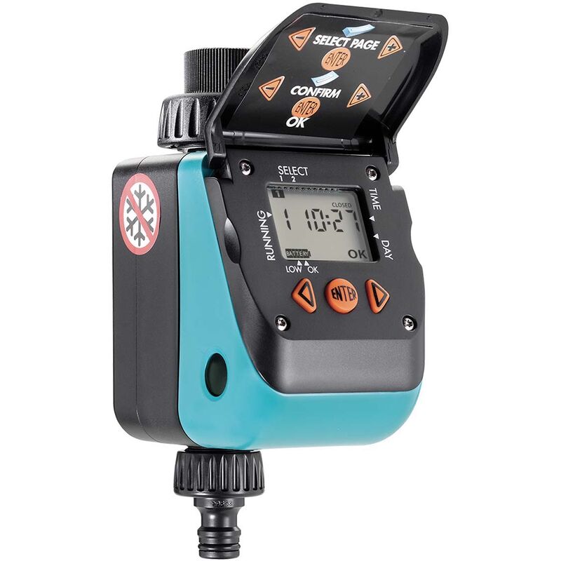 foto del prodotto programmatore claber aquauno video 2 plus per rubinetto 8412