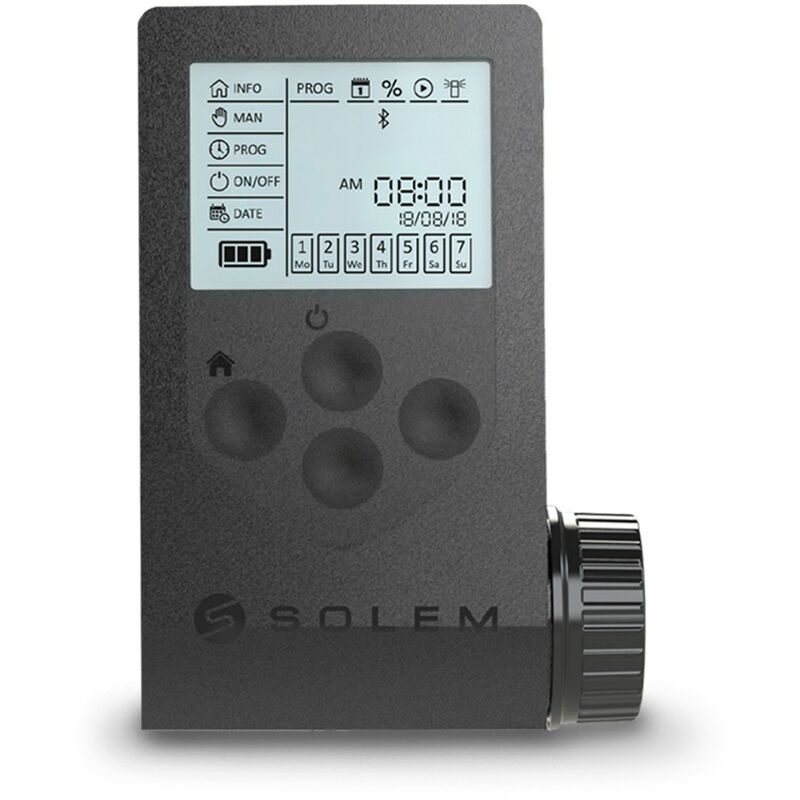 foto del prodotto programmatore di irrigazione a batteria solem offerta esclusiva