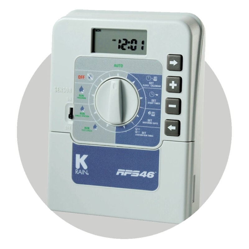 foto del prodotto programmatore di irrigazione rps46 4 zone interno k rain irrigazione automatica per giardino timer di irrigazione elettrico