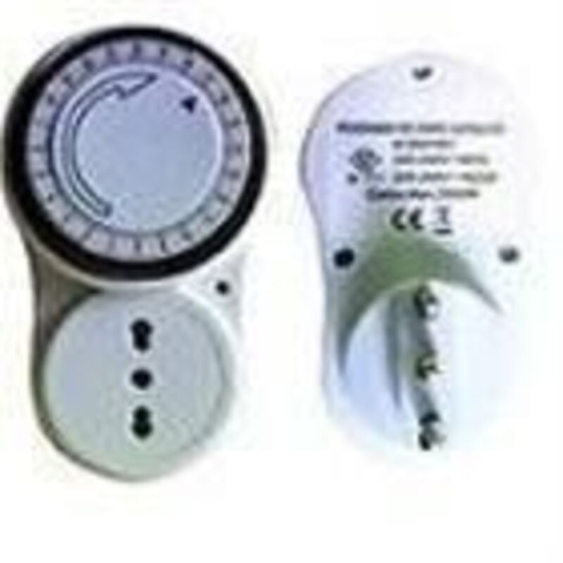 foto del prodotto programmatore giornaliero a cavalieri 230v elettrocanali cod. eck81001 