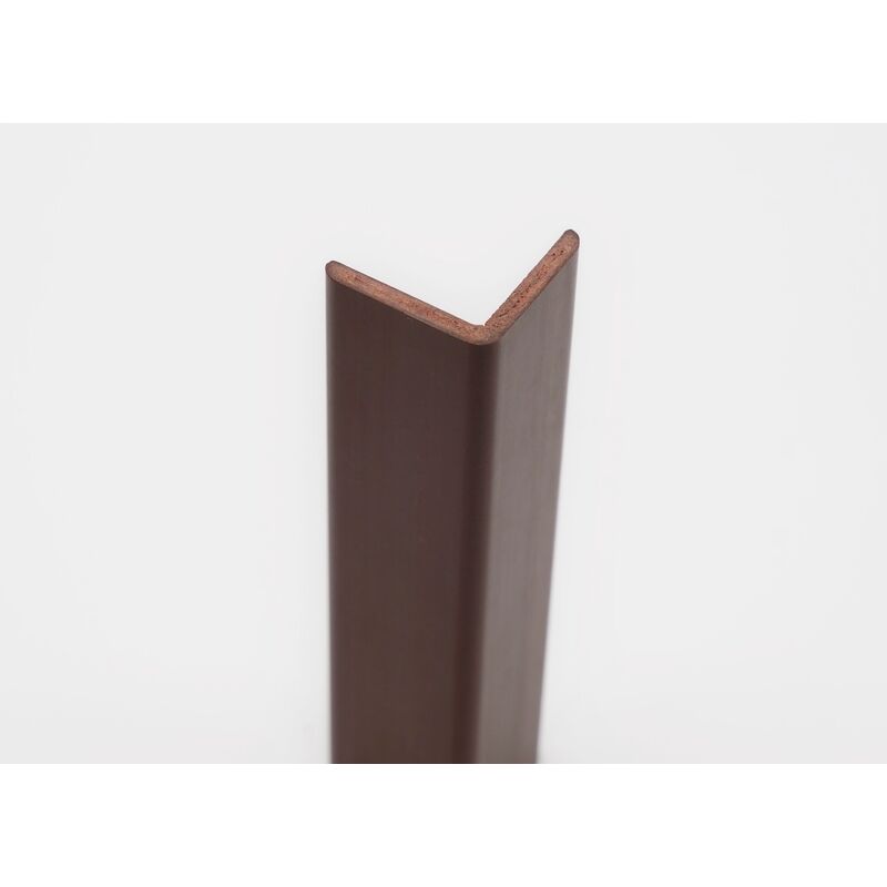 foto del prodotto progress profiles angolare pvc rigido espanso mogano 25x25 mm barre 2,7 ml