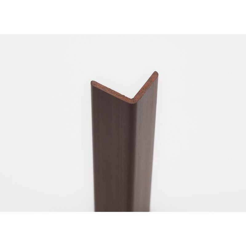 foto del prodotto progress profiles angolare pvc rigido espanso rovere scuro 25x25 mm barre 2,7 ml