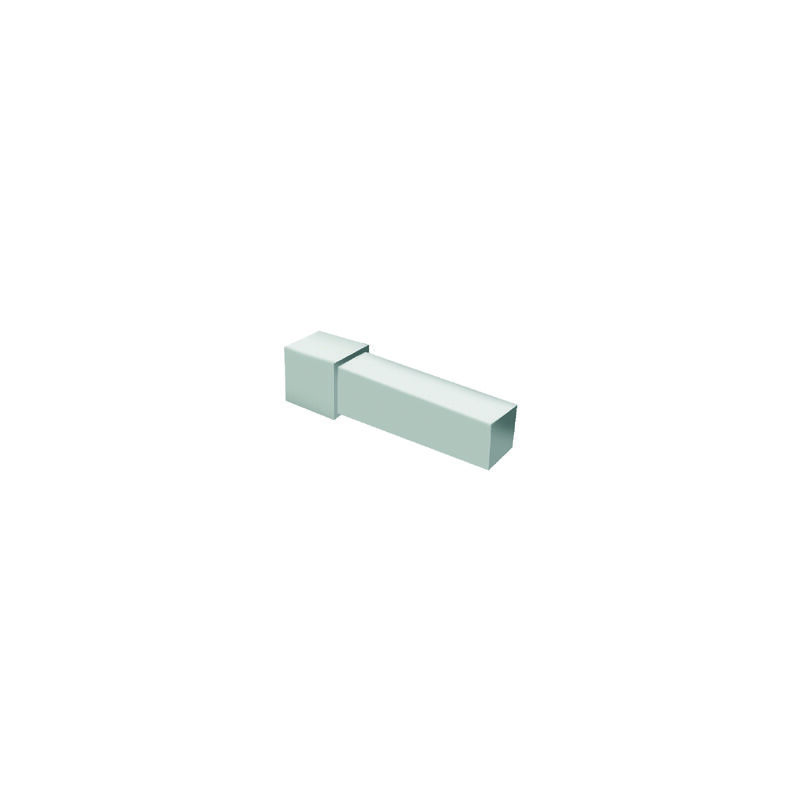 foto del prodotto progress profiles capsula triass.profilo projolly square h 10 mm acciaio inox 304 satinato