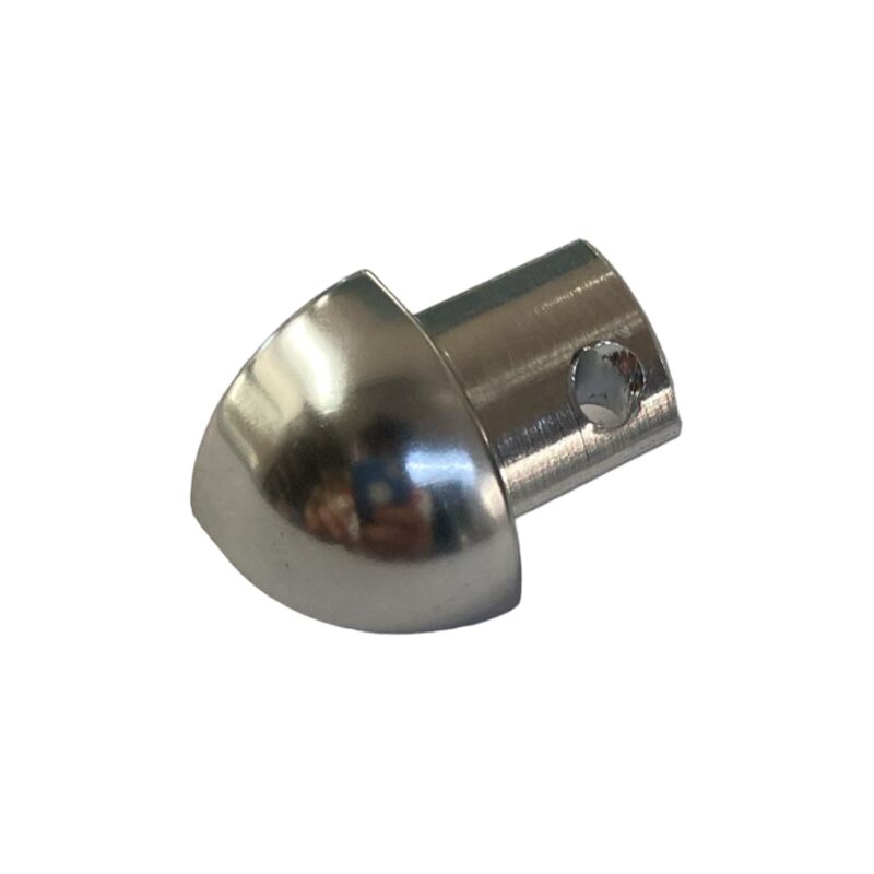 foto del prodotto progress profiles capsule per raccordi triass esterni projolly h 12,5mm alluminio brillan cromo