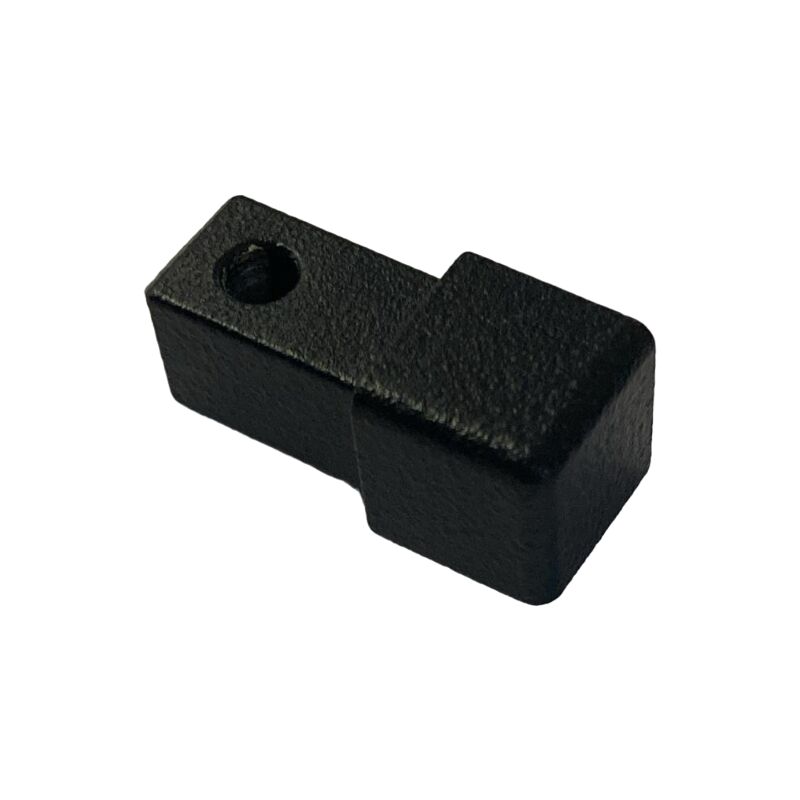 foto del prodotto progress profiles capsule per raccordi triass projolly square h 10 mm alluminio simm stone black
