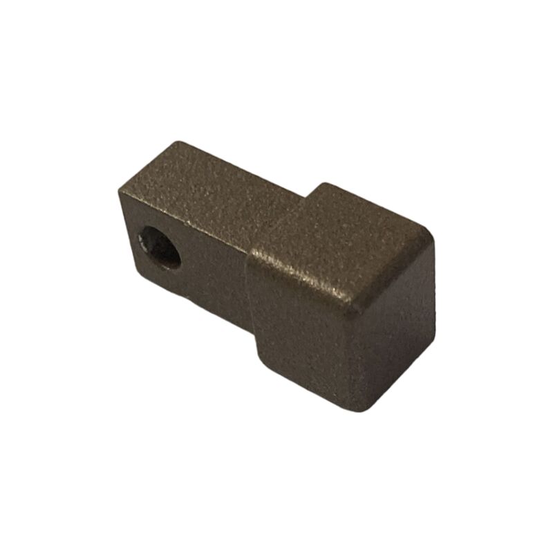 foto del prodotto progress profiles capsule per raccordi triass projolly square h 10 mm alluminio stone bronze