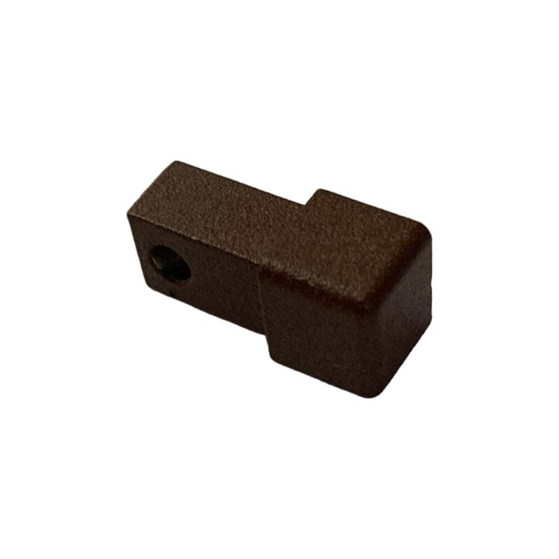 foto del prodotto progress profiles capsule per raccordi triass projolly square h 10 mm alluminio stone corten