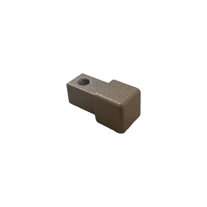 foto del prodotto progress profiles capsule raccordi triass projolly square h 10 mm alluminio simm stone bronze