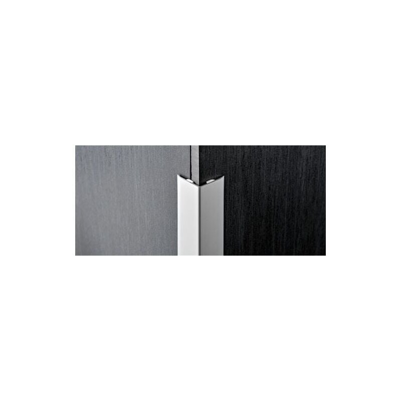 foto del prodotto progress profiles proedge alluminio anodizzato argento 25x25 mm 2.7 ml