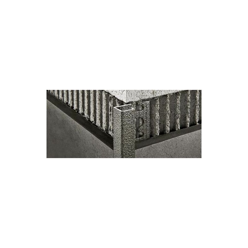 foto del prodotto progress profiles projolly square alluminio verniciato stone sand h 10 mm l 2,70 ml