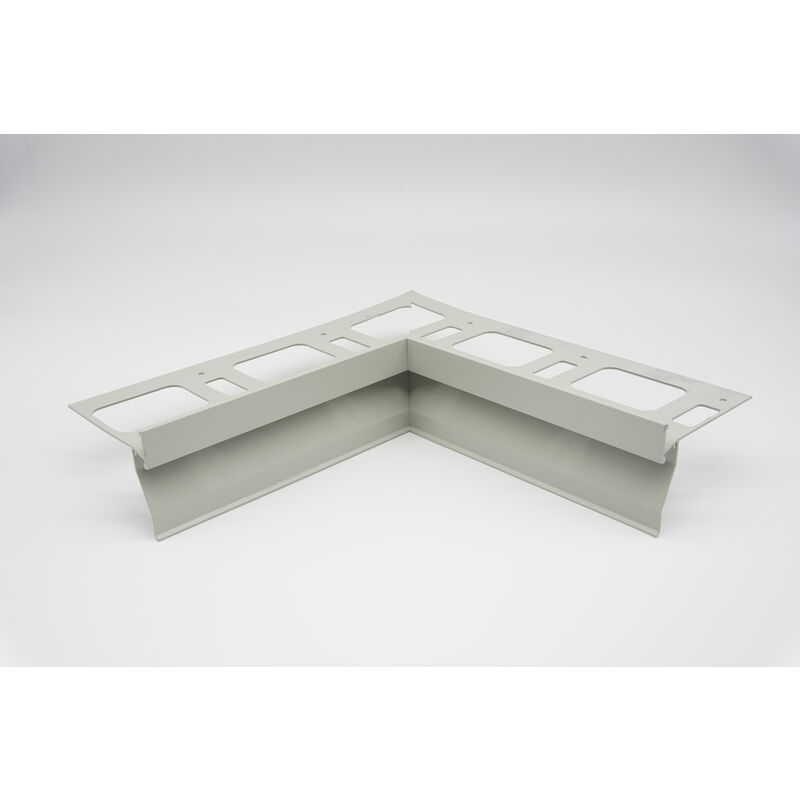 foto del prodotto progress profiles proterrace fdp h 12,5 mm angolo interno grigio goffrato