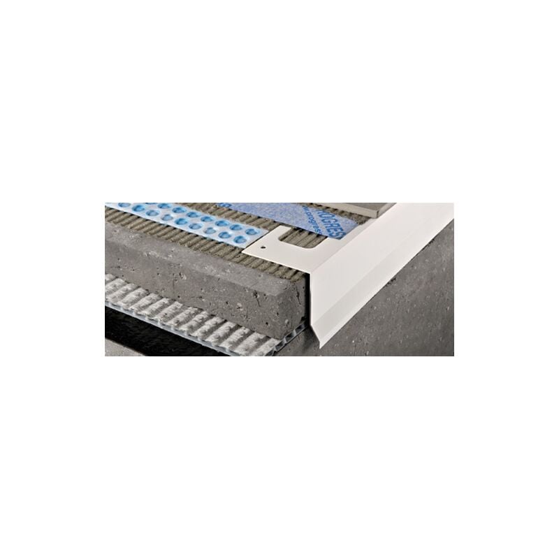 foto del prodotto progress profiles proterrace profilo pc antracite goffrato 80x55mm barre 2,7 ml