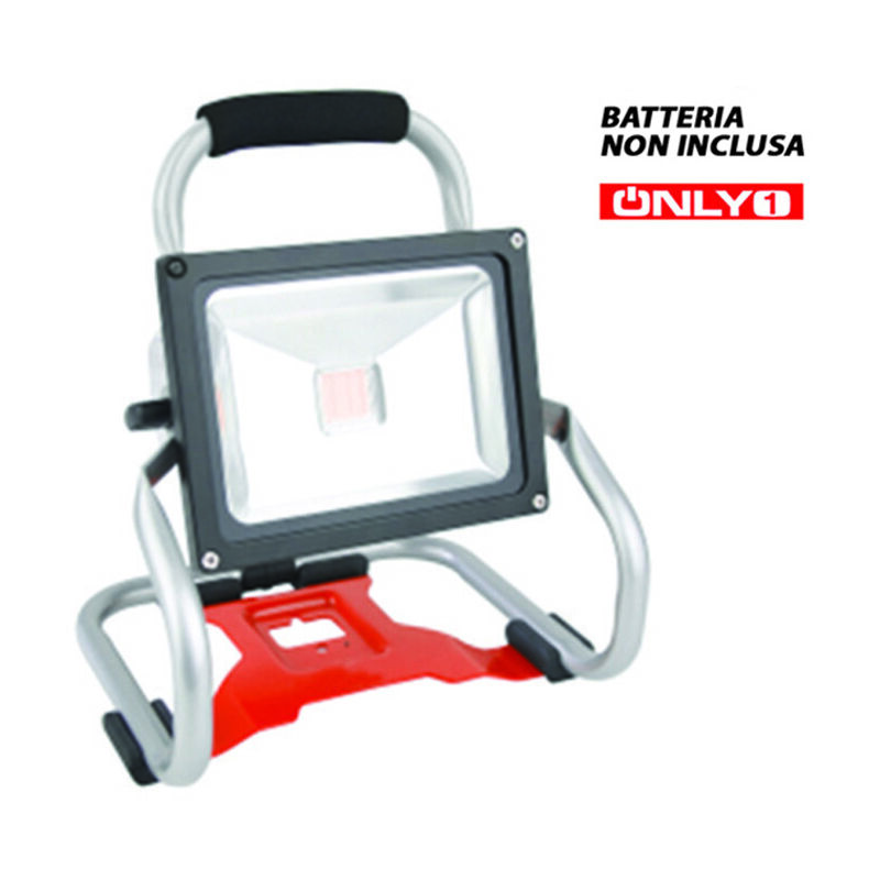 foto del prodotto proiettore 30w a batteria 18v only1