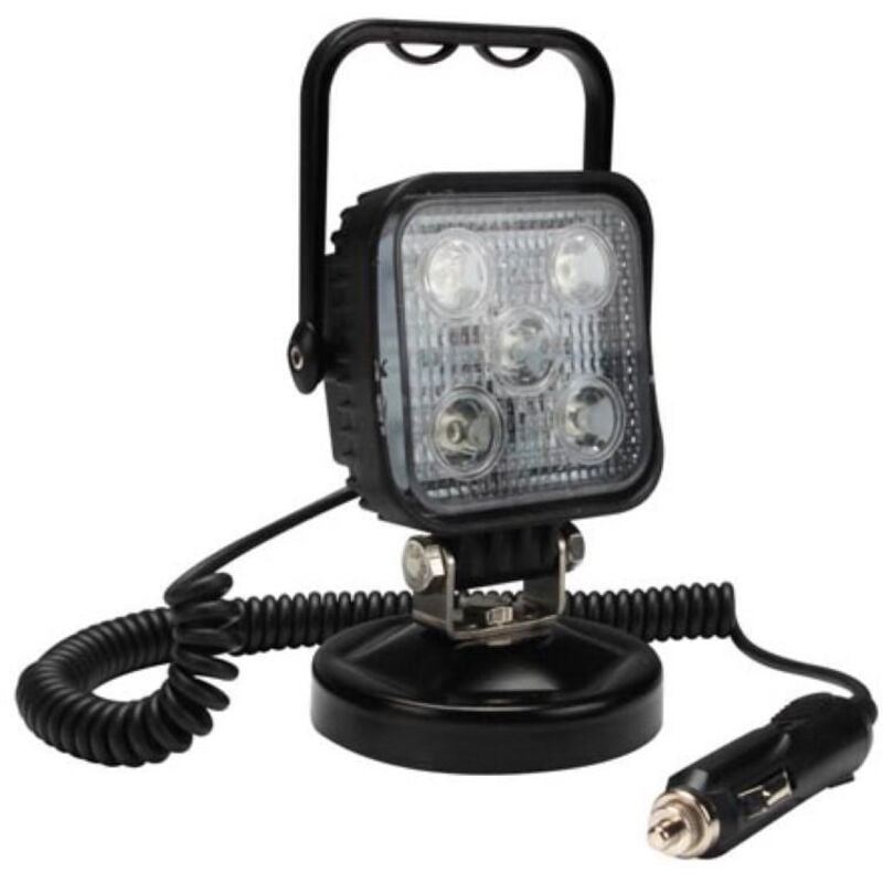 foto del prodotto proiettore a led con base magnetica 15 w, bianco neutro