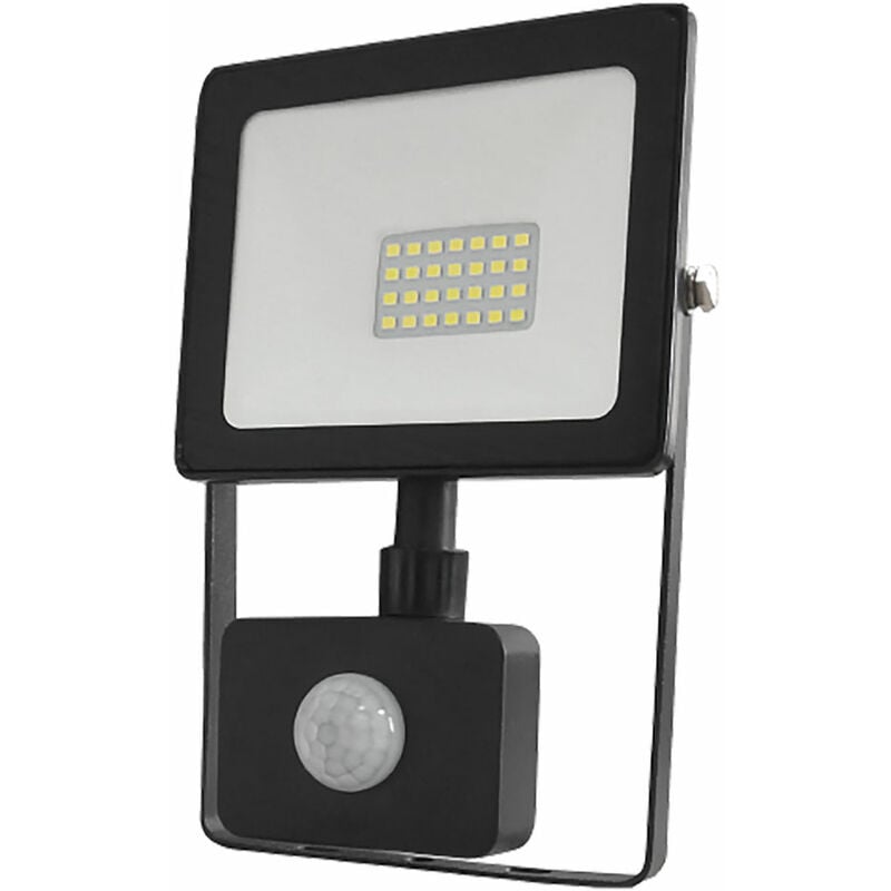 foto del prodotto proiettore a led con sensore presenza 20w mm 160 x 115 x 50 4000k 1600 lm 