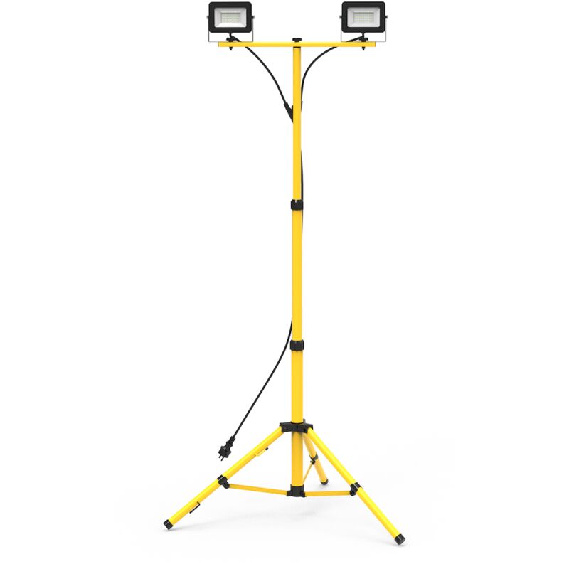 foto del prodotto proiettore a led su supporto bobby 2x30w 4000k