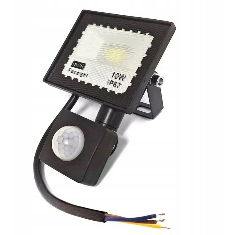 foto del prodotto proiettore alogeno con sensore 10w led