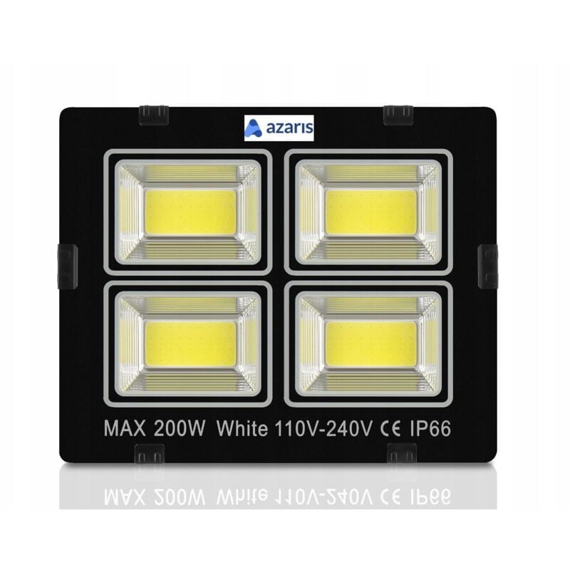 foto del prodotto proiettore alogeno led 200w certificato ip66