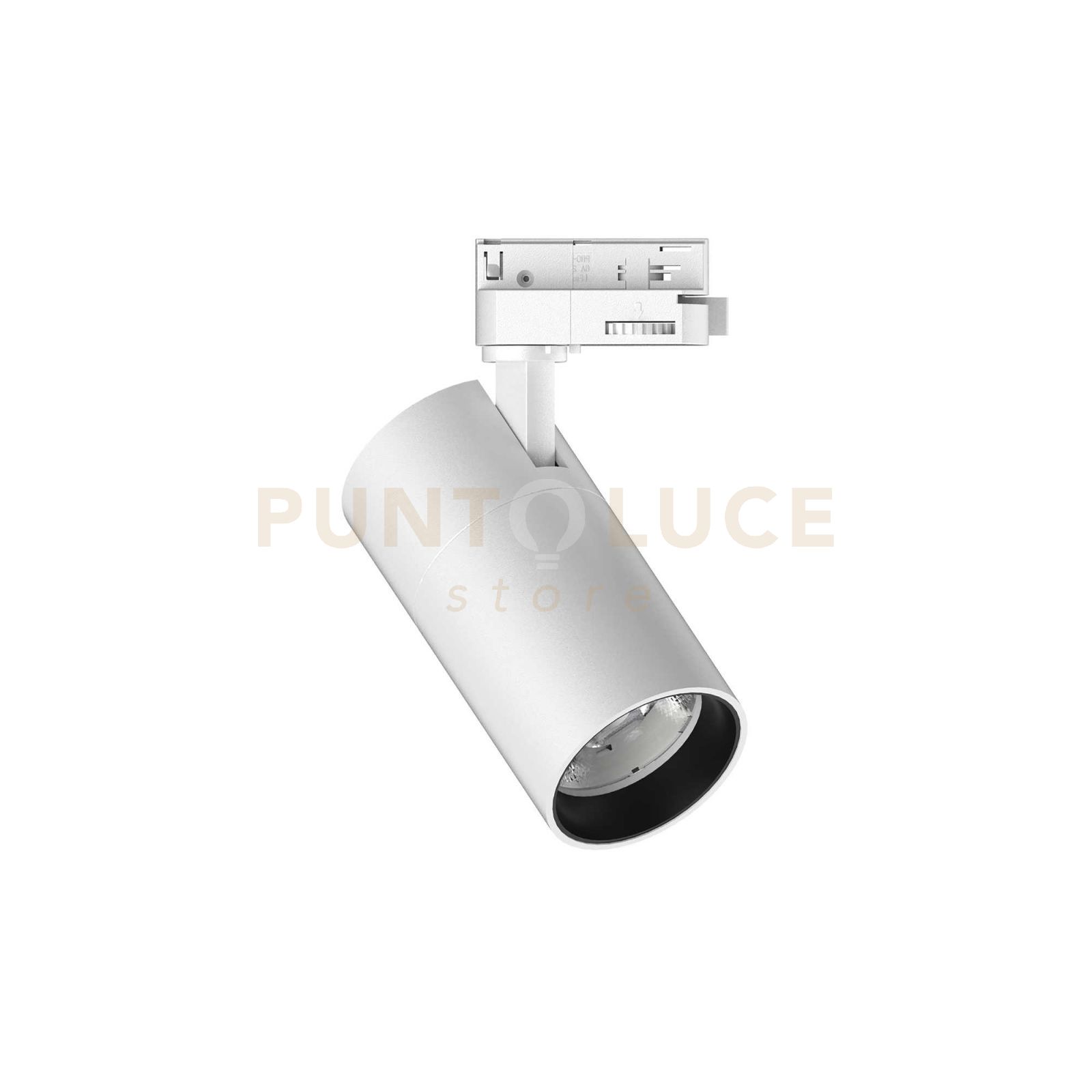 foto del prodotto proiettore cilindrico quick alluminio bianco led 21w 4000k on-off cri90