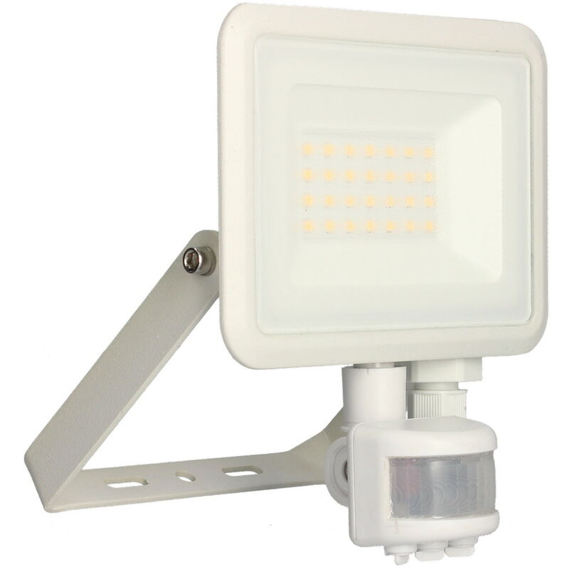 foto del prodotto proiettore da parete kreon 2 ip44, 20w, 4000k, 2000lm, bianco rilevatore ir arlux lighting