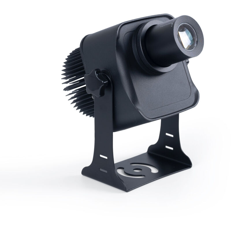 foto del prodotto proiettore di logo led gobo 30w rotante per esterno ip65