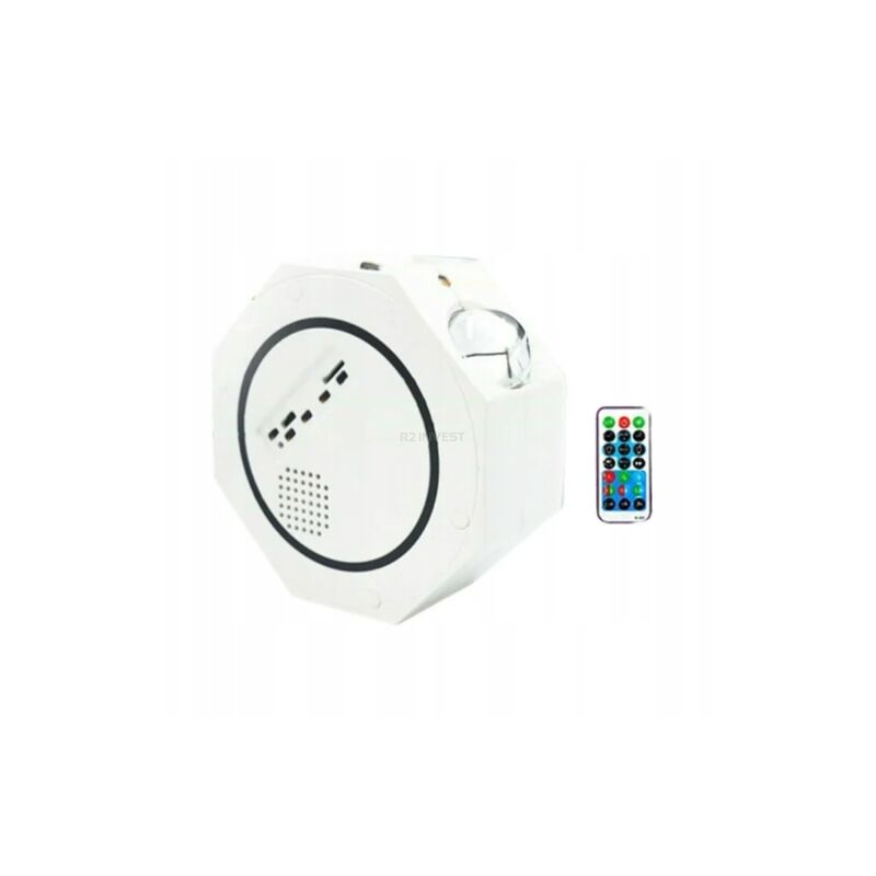 foto del prodotto proiettore di stelle lampada notturna altoparlante usb bluetooth nebula telecomando