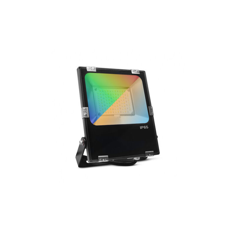 foto del prodotto proiettore esterno led nero 30w rgb cct ip65 3300lm