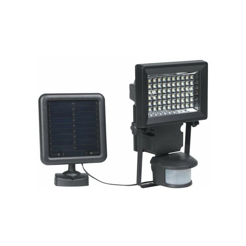 foto del prodotto proiettore faretto a led pannello solare lampione sensore