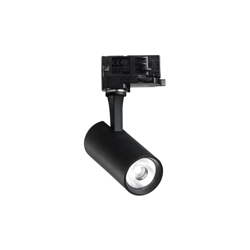 foto del prodotto proiettore fox on off alluminio materie plastiche nero led 8w 3000k cri90