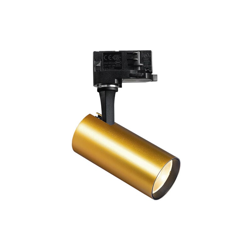 foto del prodotto proiettore fox on off alluminio materie plastiche ottone led 8w 3000k luce calda