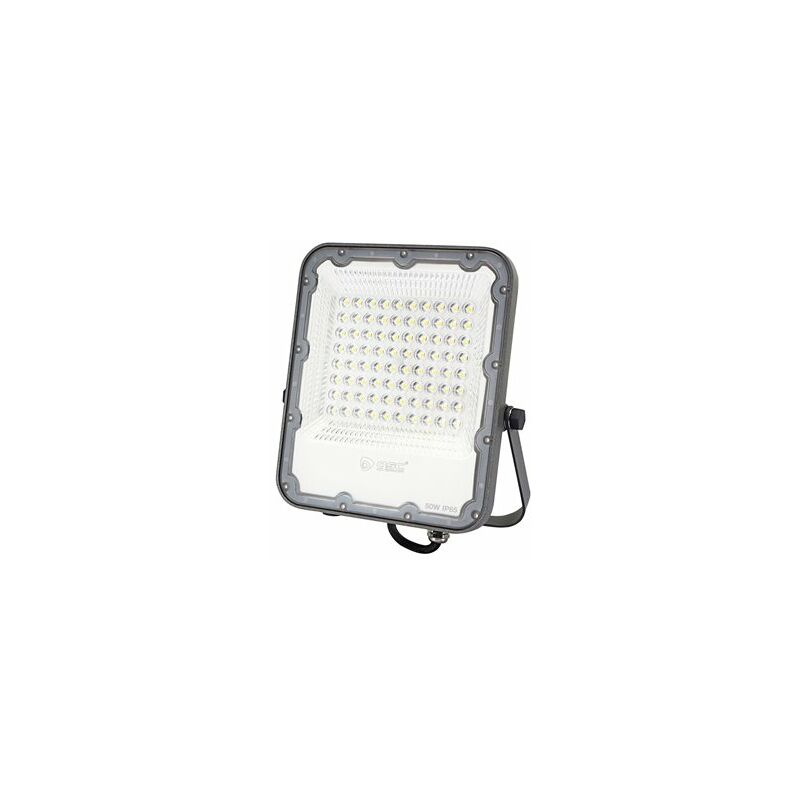 foto del prodotto proiettore in alluminio led 50w 4000k ip65 grigio