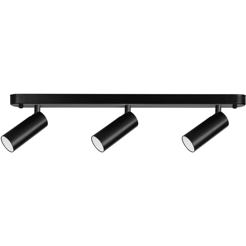 foto del prodotto proiettore ip20 logos triplo led led led 3,7,,3,7,,3,7w 3000k nero 846lm