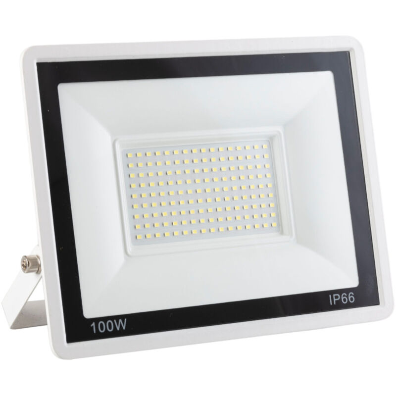 foto del prodotto proiettore led 100w 8.000lm 6000 k ip66 dimmerabile 60.000h finitura bianca lm 6010 w cw 