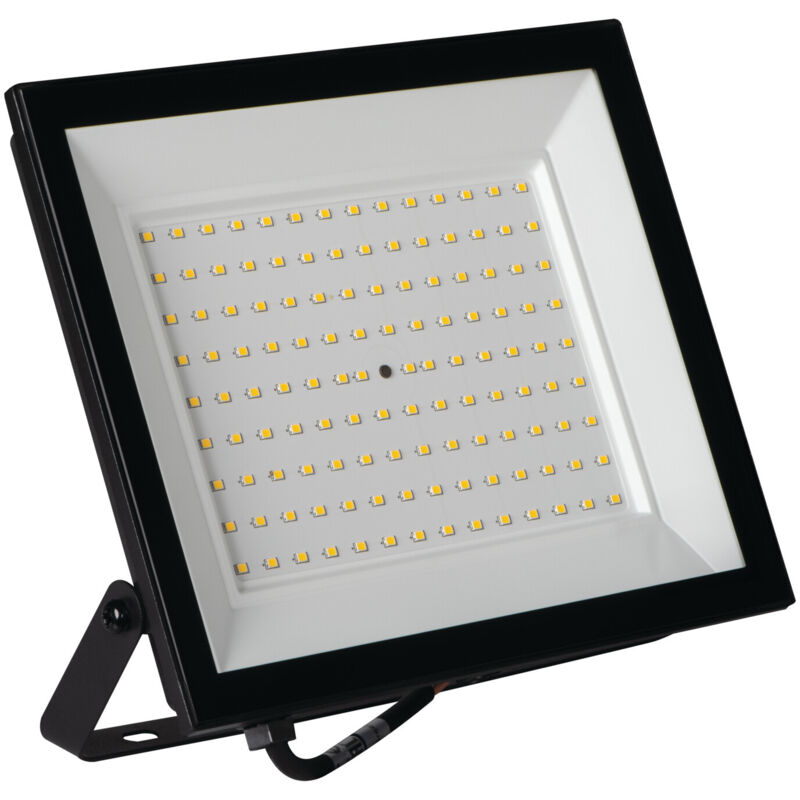foto del prodotto proiettore led 100w ip65 9500lm nero aluminio esterno