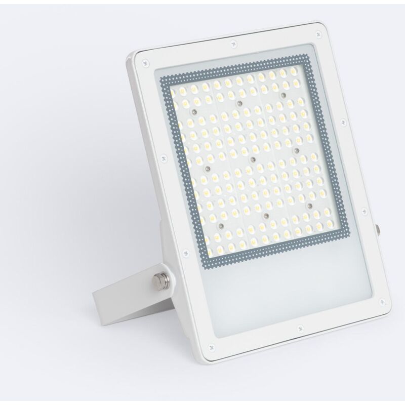 foto del prodotto proiettore led 100w regolabile triac 170 lm w ip65 elegance slim pro bianco bianco naturale asimmetrica 30 x90 4000k