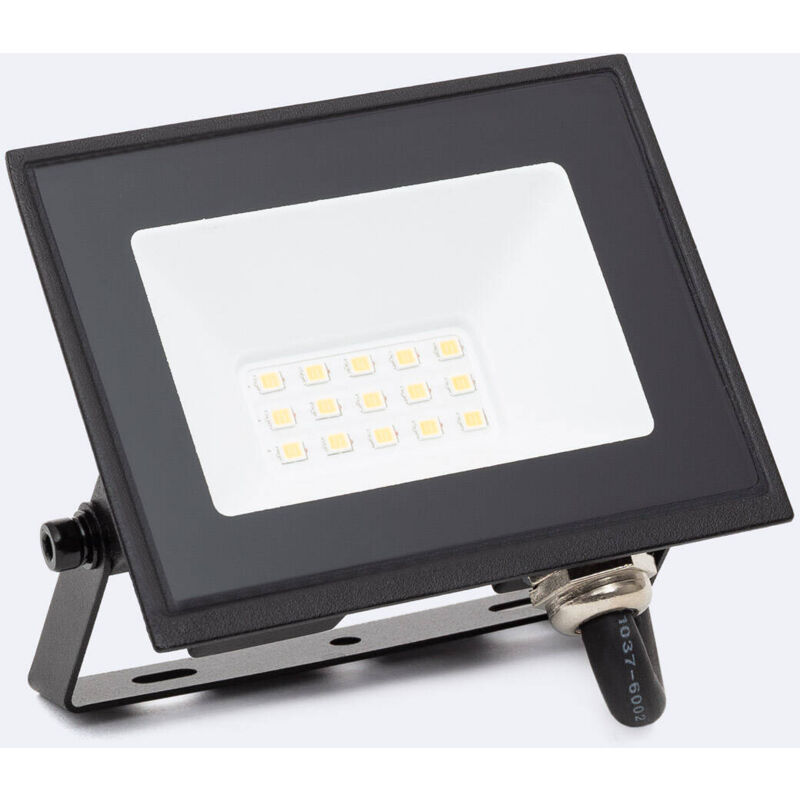 foto del prodotto proiettore led 10w 120 lm w ip65 s3 nero bianco naturale no 4000k