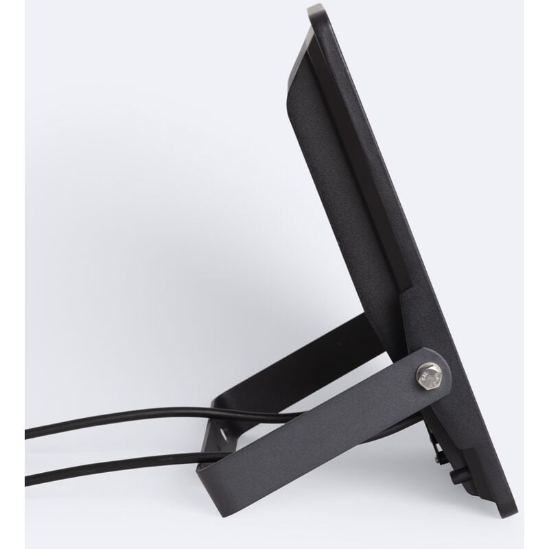 foto del prodotto proiettore led 150w regolabile 0 10v 170 lm w ip65 elegance slim pro nero bianco naturale 90 4000k