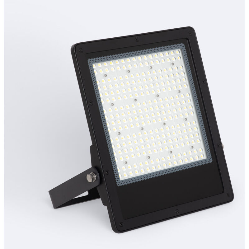 foto del prodotto proiettore led 150w regolabile triac 170 lm w ip65 elegance slim pro nero bianco freddo 90 5000k