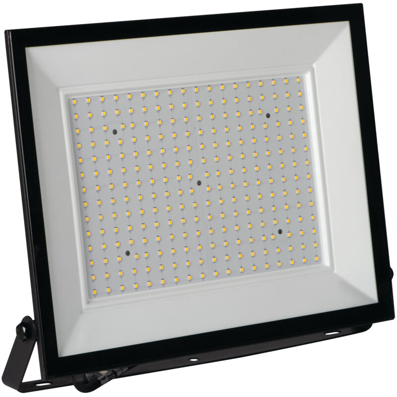 foto del prodotto proiettore led 200w 19000lm ip65 nero aluminio 4000k