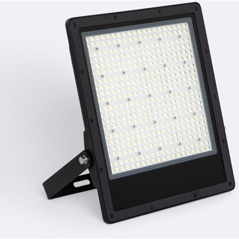 foto del prodotto proiettore led 200w regolabile triac 170 lm w ip65 elegance slim pro nero bianco naturale asimmetrica 30 x90 4000k
