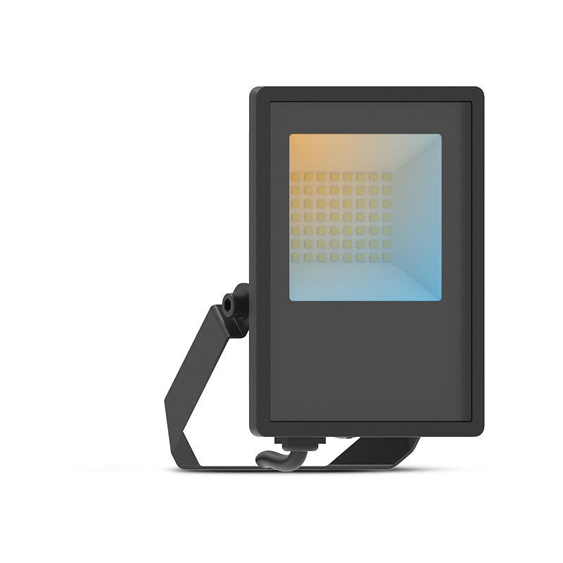 foto del prodotto proiettore led 20w nero ctc ip65 2100lm 3000 6000k outdoor