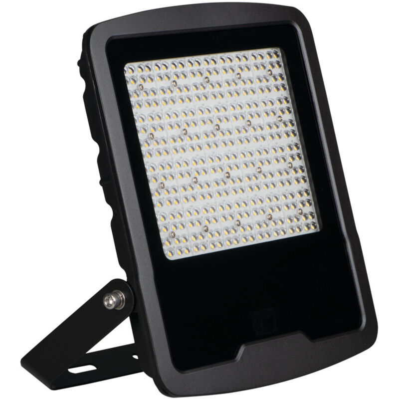 foto del prodotto proiettore led 240w ip65 36000lm bianco naturale aluminio nero