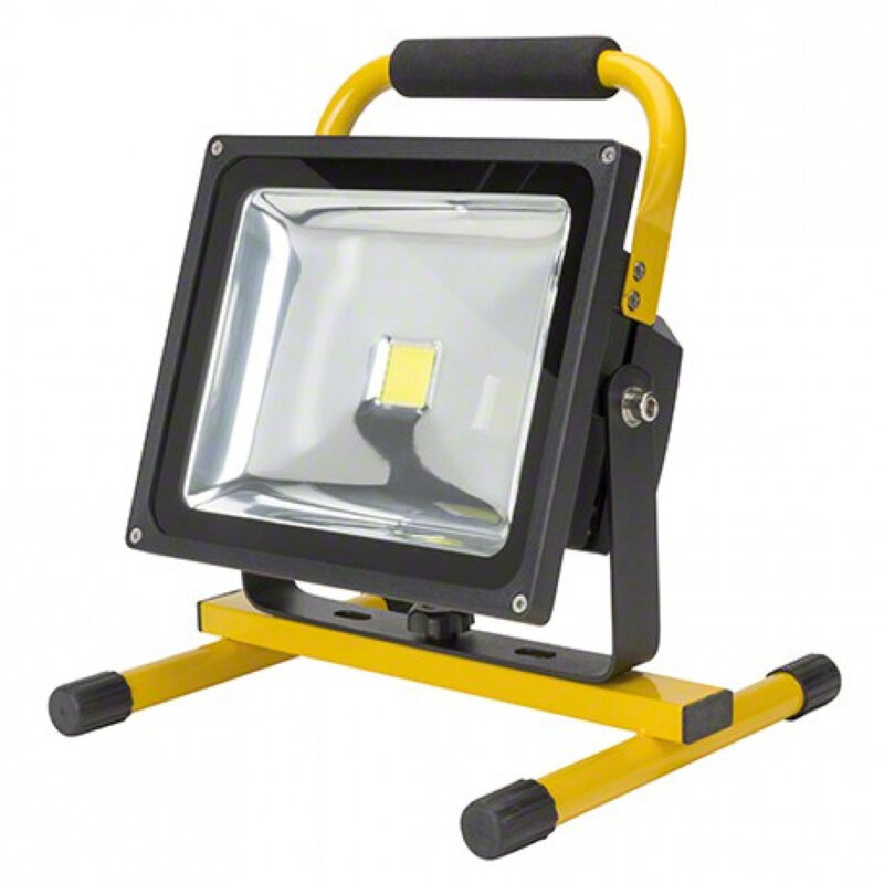 foto del prodotto proiettore led 30w 3.000lm 6000 k ip65 batteria ricaricabile 40.000h upl fl30w 