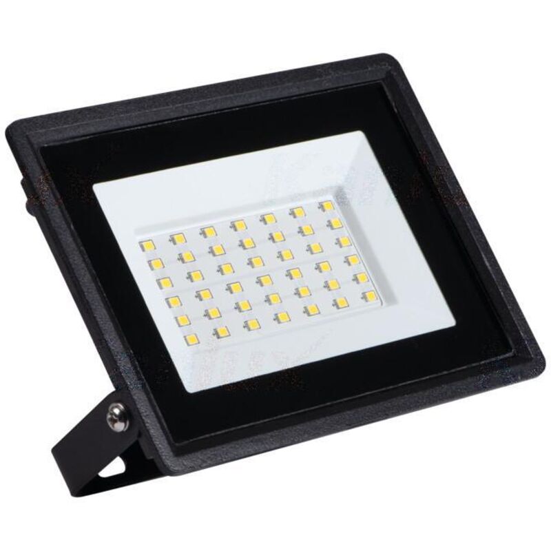 foto del prodotto proiettore led 30w - ip65 - 2650lm - nero - aluminio - 4000k