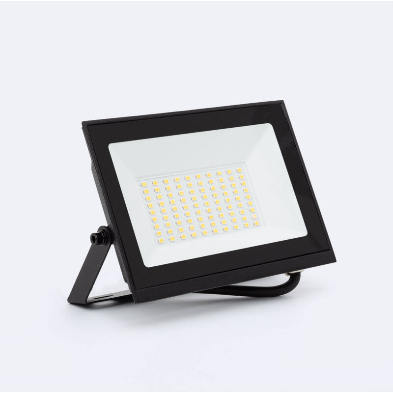 foto del prodotto proiettore led 50w 120 lm w ip65 s3 nero bianco caldo no 3000k