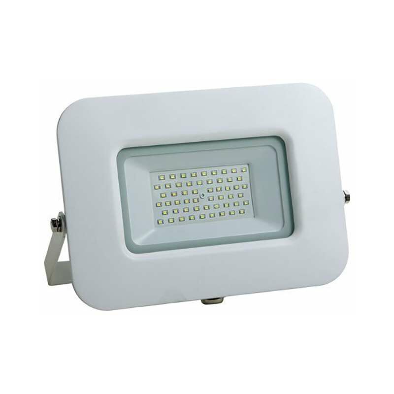 foto del prodotto proiettore led 50w 240w bianco premium line ip65 4250lm bianco naturale 4500k